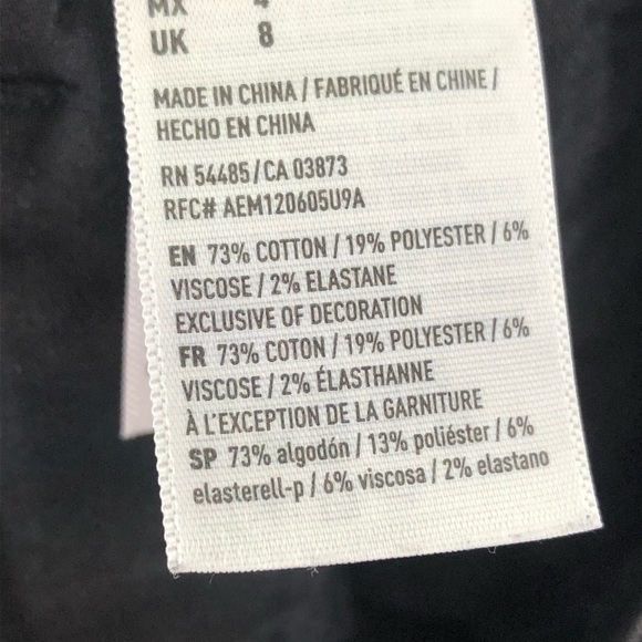 American eagle hi-rise shortie denim shorts 0225 - Picture 10 of 13